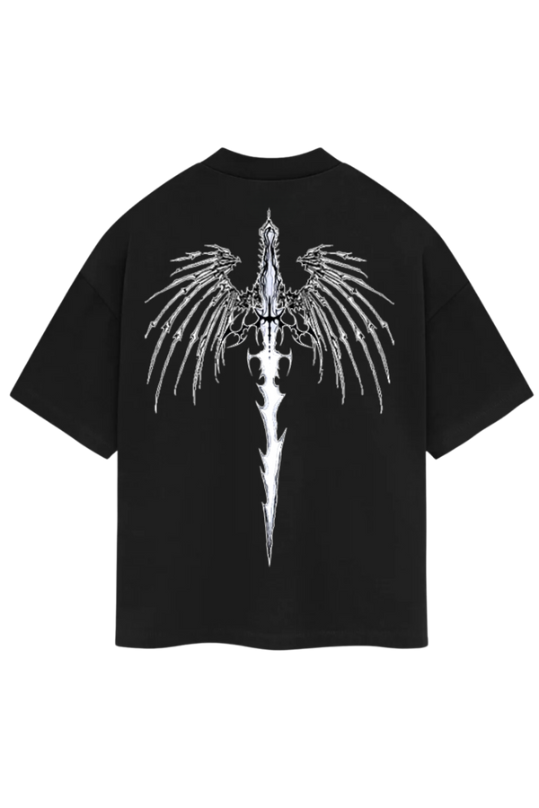 "ANGELIC" OVERSIZED TEE